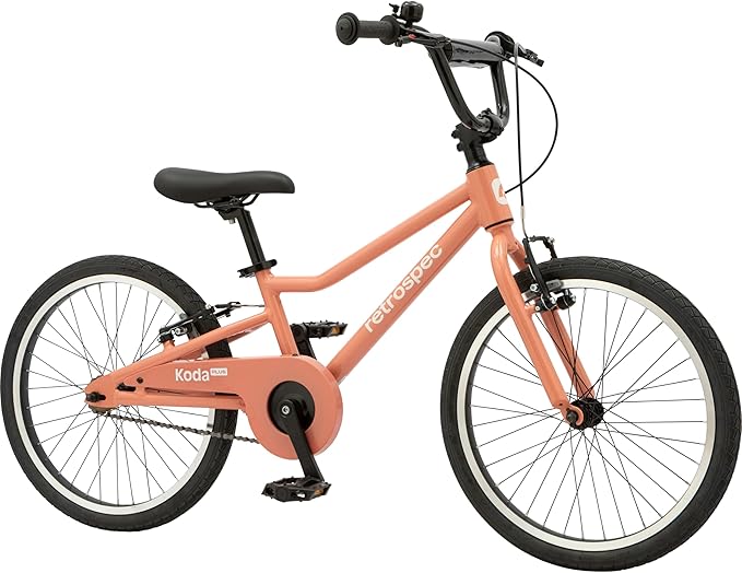 Retrospec Koda Plus Kids Bike for Boys & Girls Ages 6-8 Years - 20" Children's Bicycle, Adjustable Seat & Handlebars