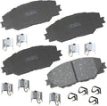 Bendix Premium SBC1211 Ceramic Front Brake Pads for Pontiac Vibe 2010-2009, Scion iM 2016, tC 2016-2011, Toyota Corolla iM 2018-2017, Matrix 2013-2009, Mirai 2020-2016, RAV4 2018-2006