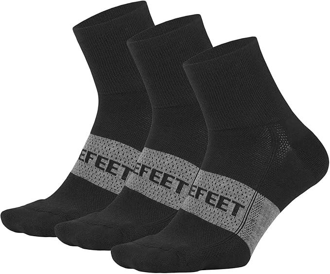 DEFEET SpeeDe Pro 3/4 Socks | Lightweight | Breathable Knit | Secure Mid-Calf Fit