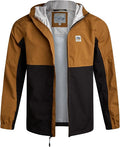 Bass Creek Outfitters Mens Windbreaker - Lightweight Mens Rain Jacket for Running Cycling Hiking with Hood