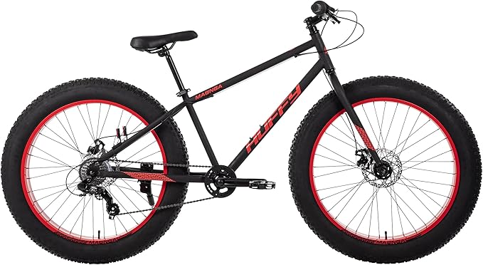Huffy Mountain Bikes for Men, 26/27.5 Inch Sizes, Multiple Speeds, Suspension Available, Fat Tire Option, Sleek Graphics, Disc Brakes Available, Adjustable Comfort Saddle, Durable, Multiple Colors