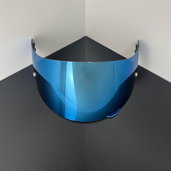 Helmet Visor Replacement,Motorcycle Helmet Face Shield for ILM 902,902L,902BT (Revo Ice Blue-Day Use Only)