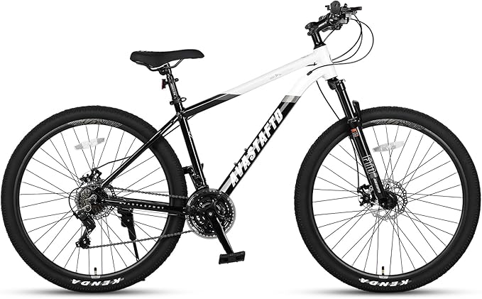 AVASTA Earth 26 27.5 inch Mountain Bike with 21-Speed, Aluminum Frame, Dual Disc Brake, Comfortable Saddle, Multiple Colors