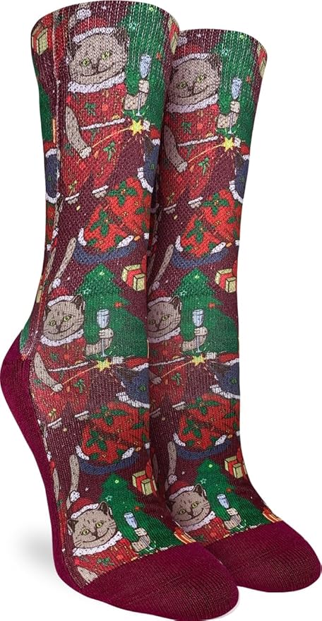 Good Luck Sock Novelty Crew Socks for Adults - For Men, Women and Teens