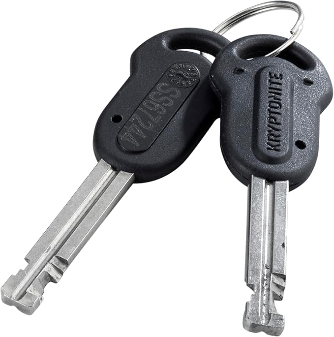 Kryptonite Keeper Alarm Disc Lock, Heavy Duty Anti-Theft Motorcycle Disc Break Lock Waterproof 100db Alarm, 5.5mm Pin Powersport Disc Break Lock for Motorbikes Scooters