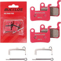 BUCKLOS Bike Disc Brake Pads - Bicycle Disk Brake Pads for Zoom/Shimano Deore XT XTR LX SLX Hone Alfine Saint for Ebike/Mountain Bike/Electric Bike/Road/Scooter