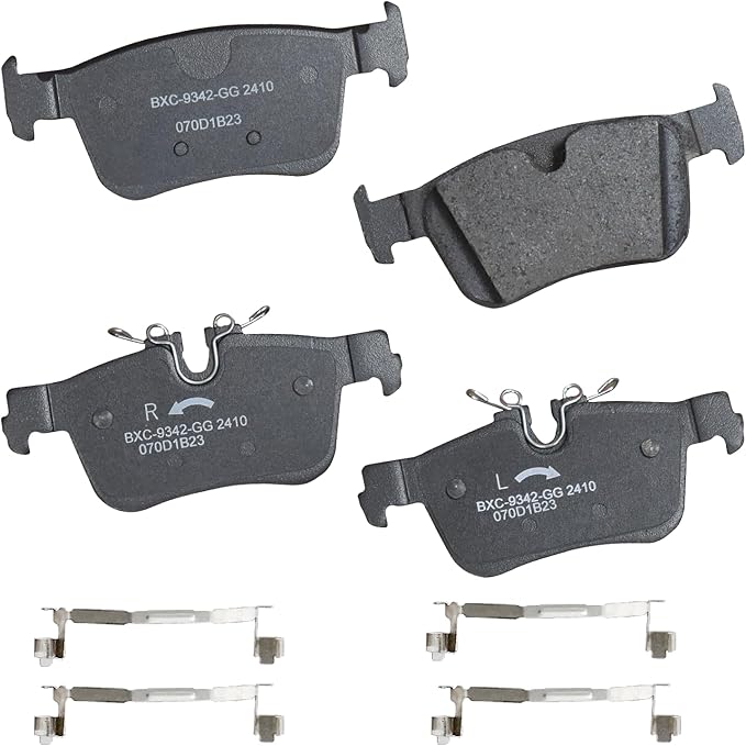 Bendix Premium SBC2410 Ceramic Rear Brake Pads for Volvo S60 2023-2021, S90 2024-2022, V60 Cross Country 2023-2022, V90 Cross Country 2024-2022, XC60 2024-2022