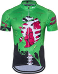 Weimostar Men's Cycling Jersey Short Sleeve Bike Clothing Multicolored Diamond