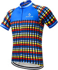MOXILYN Men's Cycling Jersey Full Zip Riding Clothing Mountain Bike Tops Quick Dry - Bike Shirts