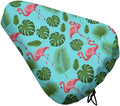 Adjustable Exercise Bike Seat Cover, Soft Cushion Indoor Outdoor Dust Resistant Protection