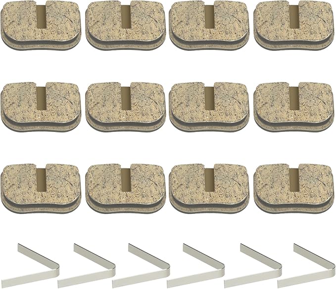 YOXUFA Mini Bike Disc Brake Pads for 79cc 97cc 100cc 105cc Coleman CT100U CC100X Baja Doodle Bug DB30 Motovox MBX10 Monster Moto MMB80 MMB105 49cc 50cc SYX Moto Mototec Pocket Dirt Bike ATV Parts