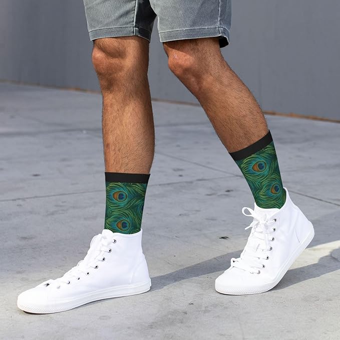 Crew Athletic Socks Funny Crazy Casual Sports Novelty Dress Socks for Women Men Running Hiking