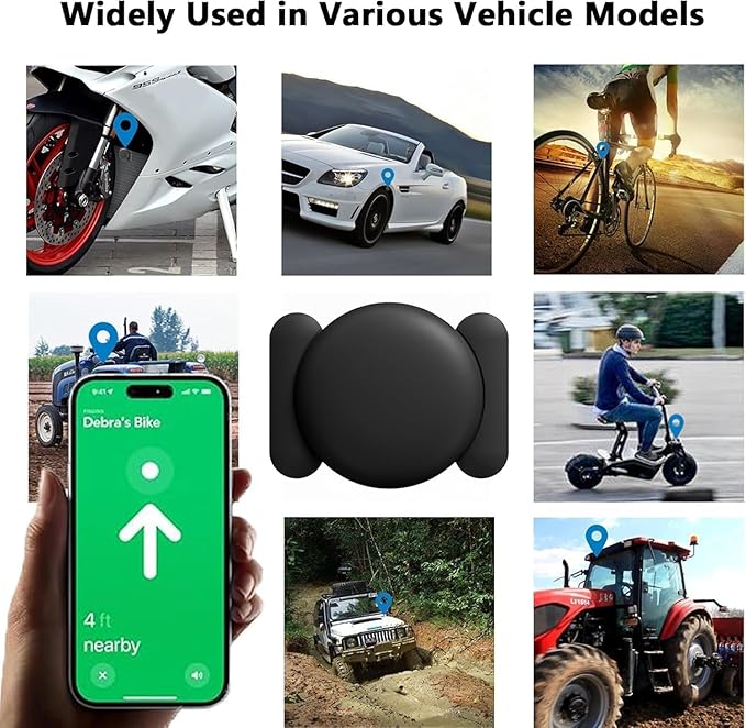 2 Pack GPS Tracker for Vehicles,No Subscription No Monthly Fee Tracker Device for Vehicles,Hidden Car Locator Tracking Device,Mini Portable GPS Tracker for Cars,Trucks,Motorcycle(iOS Only)