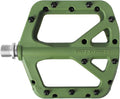 FIFTY-FIFTY Mountain Bike Pedals, Non-Slip MTB Nylon Composite, 9/16" Bicycle Pedals, Lightweight and Wide Flat Platform