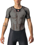 CASTELLI Men’s Core Mesh 3 Short Sleeve, Ultra-Lightweight Moisture-Wicking Base Layer for Hot-Weather Road Cycling