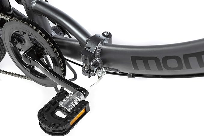 Unisex's First Class White Folding Bike