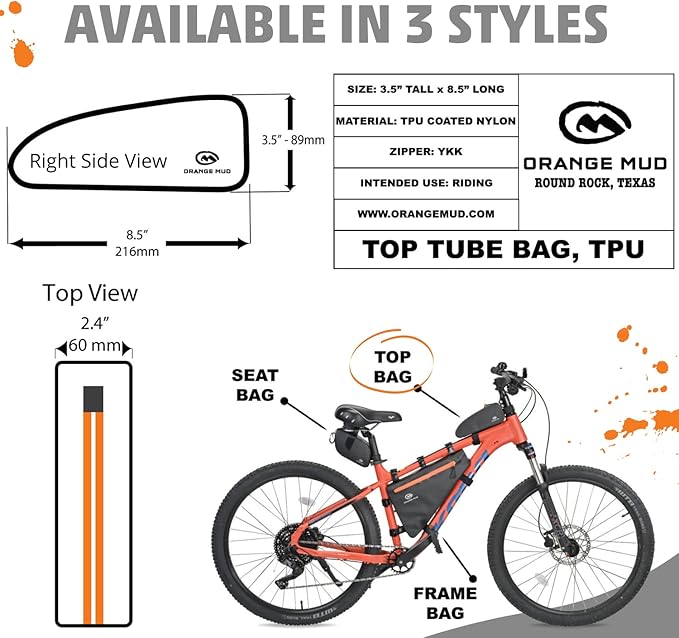 Orange Mud Handheld Soft Flask 500ml – BPA-Free Flask with Dual-Layer Storage Pockets, Waterproof TPU Coated Nylon – Ideal for Running, Hiking & Race Days