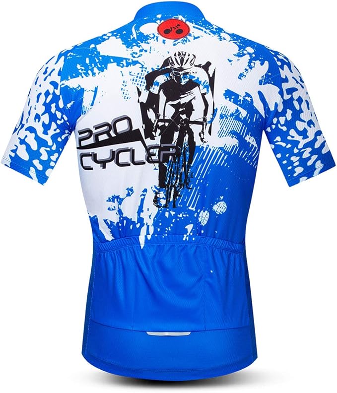 Men's Cycling Jerseys Summer Breathable Bicycle Shirts for Male Riding Clothing Quick Dry MTB Jersey