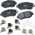 Bendix Premium SBC619 Ceramic Front Brake Pads for Lexus GS300 2005-1993, GS400 2000-1998, GS430 2005-2001, IS300 2005-2001, SC430 2010-2002, Toyota Supra 1998-1993