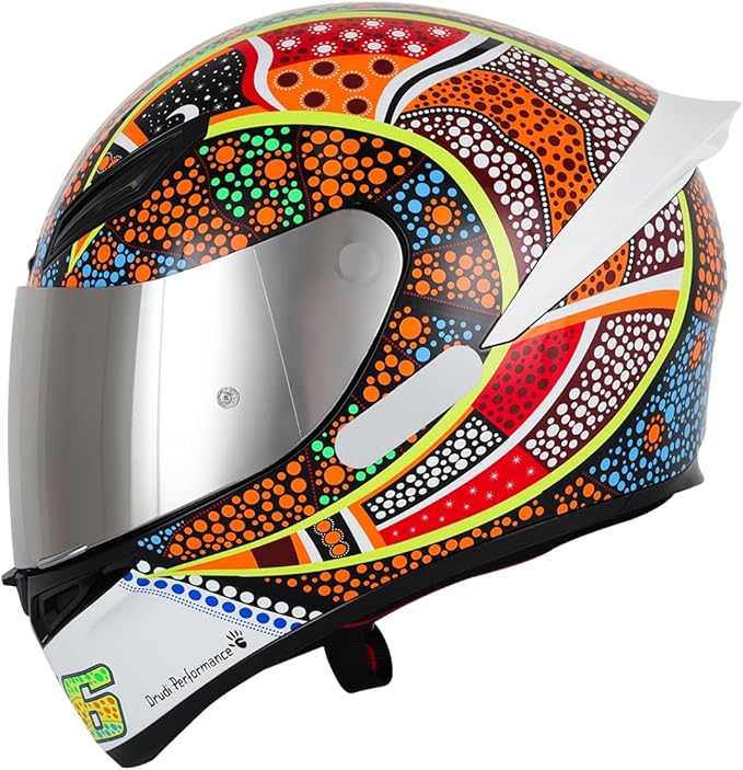 Soman K1 Helmet Visor Replacements, K1S Tinted Helmet Visor Compatible with K1 K1S K3SV K5 K5S UV Protection (Mirrored)