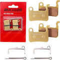 BUCKLOS Bike Disc Brake Pads - Bicycle Disk Brake Pads for Zoom/Shimano Deore XT XTR LX SLX Hone Alfine Saint for Ebike/Mountain Bike/Electric Bike/Road/Scooter