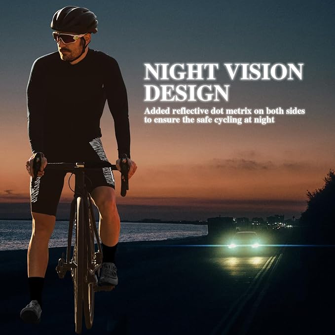 Men’s Bike Shorts 4D Padded Cycling Bicycle Road Biking Mountain Riding UPF 50+ Cycle Shorts