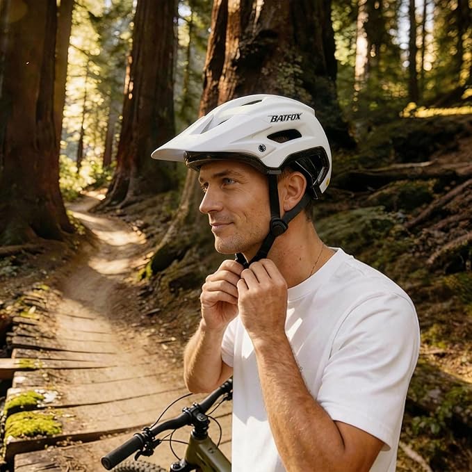 KINGBIKE NTA-8776 Mountain Bike Helmet Professional Ebike Helmets with 3-Level Adjustable Visor & Camera Mount E-MTB Helmet for Adults Men Women Youth E-Bike Safety Certified