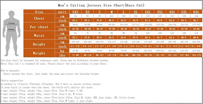 Cycling Jersey Men, Mountain Bike Shirt Biking Tops Road Clothing Clothes Bicycle Apparel Ciclismo Outfit XXS-6XL