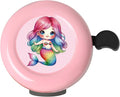 Kids Bike Bell for Little Girls, Pink Handlebar Ring Bell for Toddlers, Universal Bicycle Bell for Scooter, Tricycle, Balance Bike