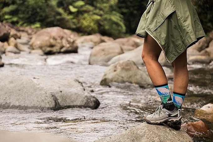 Swiftwick VISION IMPRESSION Crew, National Parks/States Edition, Running, Hiking and Cycling Socks