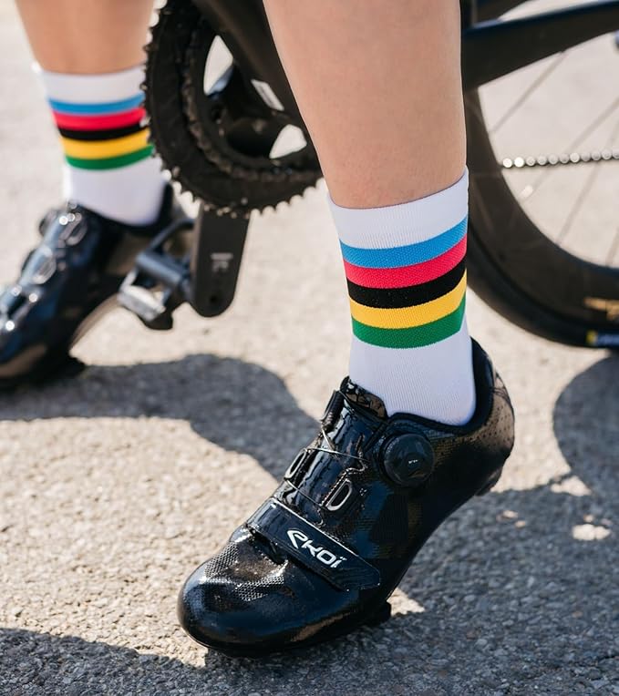 TODO PRO Cycling Socks - Breathable Bike Socks for Men and Women