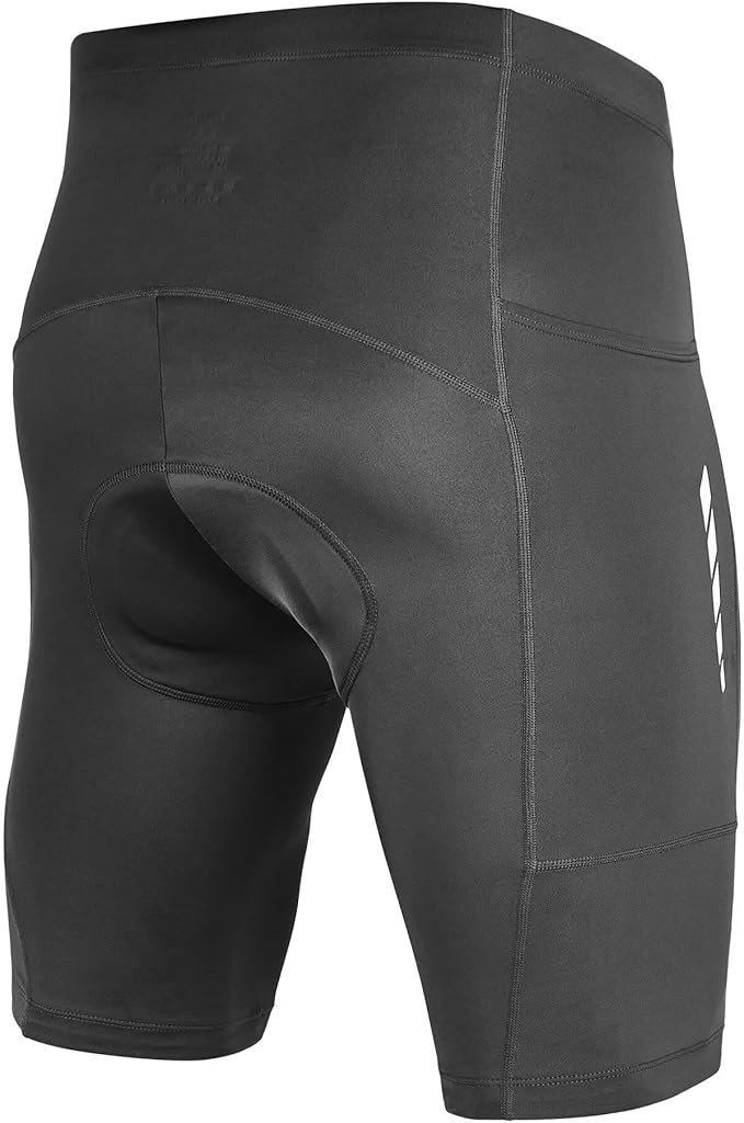 ROTTO Men's Cycling Shorts Padded Bike Shorts with Sponge & Gel Padding for Road & MTB Biking