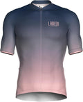 LAMEDA Mens Cycling Jersey Short Sleeve Biking Shirt with 3 Rear Pockets Moisture Wicking Breathable Quick Dry Bicycle Jersey