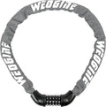 Bike Lock with Numbers and high Security Level, Bike Chain Lock, Bicycle Locks, 5 Digit Combination Lock for Bike, Bicycle, Scooter, Motorcycle, Door, Gate, Fence