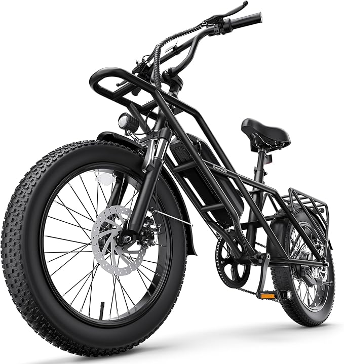 1800W Peak Electric Bikes for Adults 20" Fat Tire E Bike with 90 Miles Max Range 28 MPH Electric Bicycle Step-Thru Ebikes with 48V Removable Battery 7 Speed