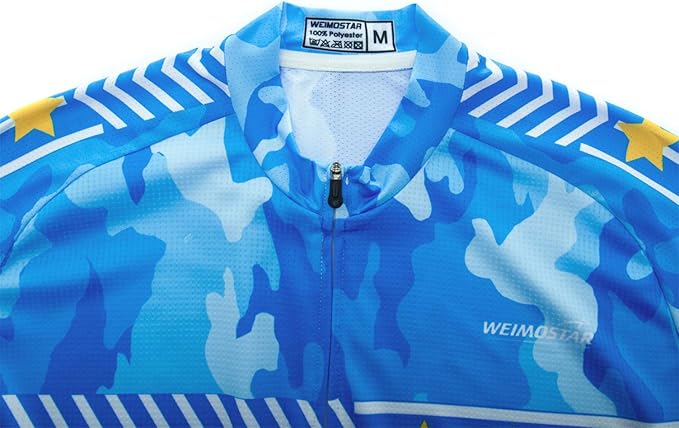 Bike Bicycle Tops Men's Cycling Jerseys Full Zipper MTB Clothing Cycle Clothes