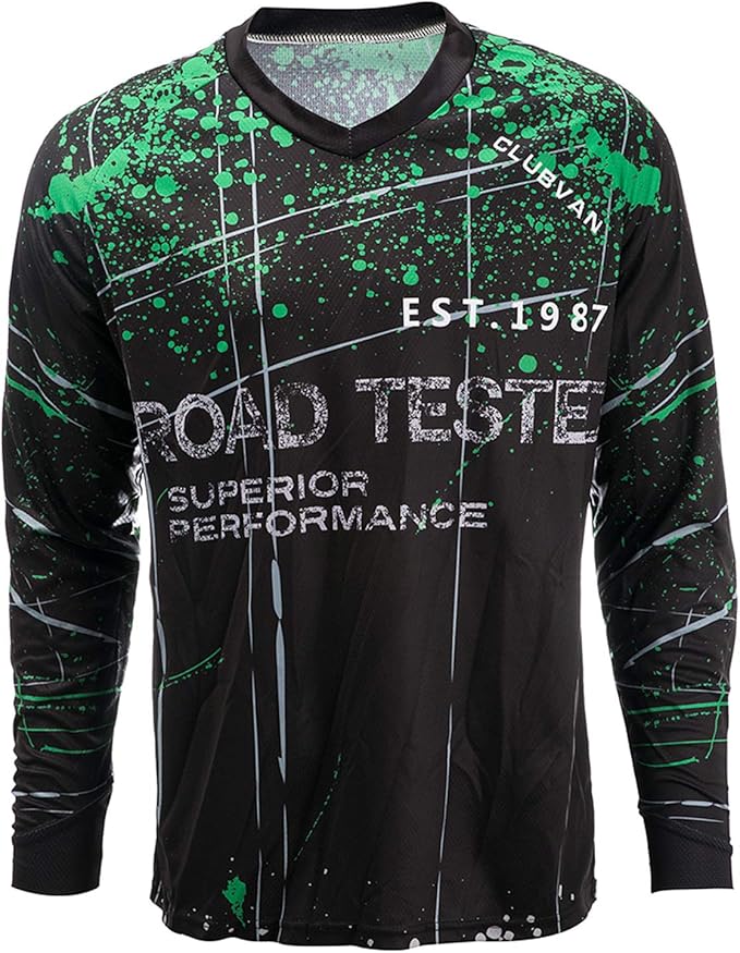 PSPORT Men's Motocross Jersey Long Sleeve Motocross Shirt Men Mountain Dirt Bike Jersey Downhill Riding Racing Clothing Tops