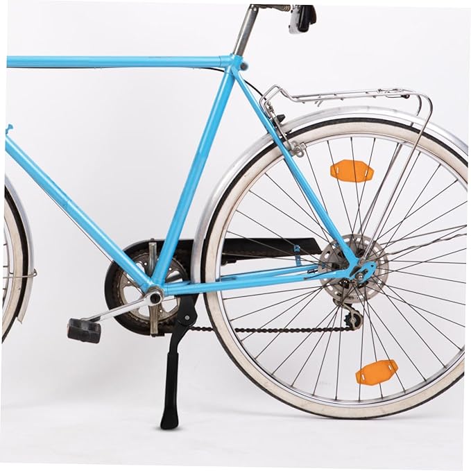 YARNOW Adjustable Bike Kickstand Aluminum Support Stand for Mountain Road Bikes Anti-slip Base Design for Easy Parking Uneven Ground