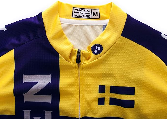 Men's Cycling Jerseys Tops Biking Shirts Short Sleeve Full Zipper Bike Clothing