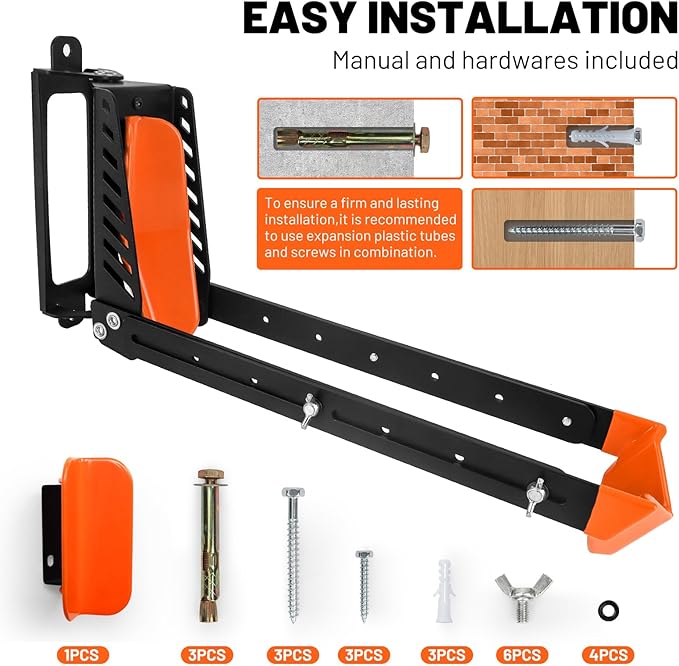 Swivel Bike Rack Wall Mount, 2 PCS Bike Hanger Wall Mount, Vertical Bike Rack, Sturdy Bike Storage Hook, No Heavy Lifting Required Indoor Hanging Bike Organizr