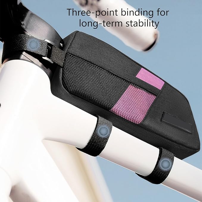 Large Capacity Bikes Front Frame Bag Light Weight Bike Storage Pouches Cyclings Saddles Top Tube Bags Bicycles Frame