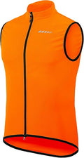 qualidyne Men’s Sleeveless Cycling Jersey, Full Zip, Quick-Dry Breathable Lightweight Knit, 3 Rear Pockets
