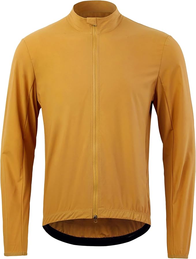 Men's Cycling Jacket Ultra-light Cycling Tops 4 Pockets Windproof Waterproof Bike Windbreaker Double Open Zipper