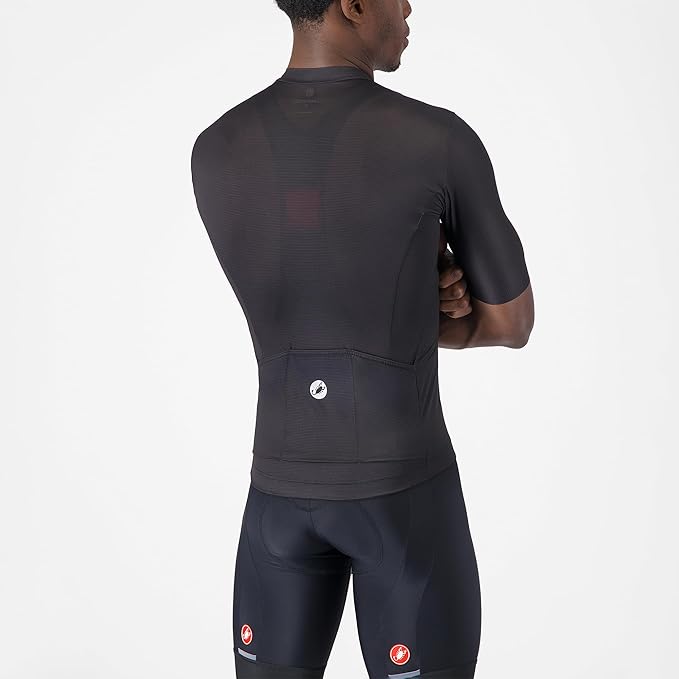 CASTELLI Men’s Entrata Apex Jersey, Breathable, Moisture-Wicking Cycling Jersey with Pockets for Everyday Road Performance
