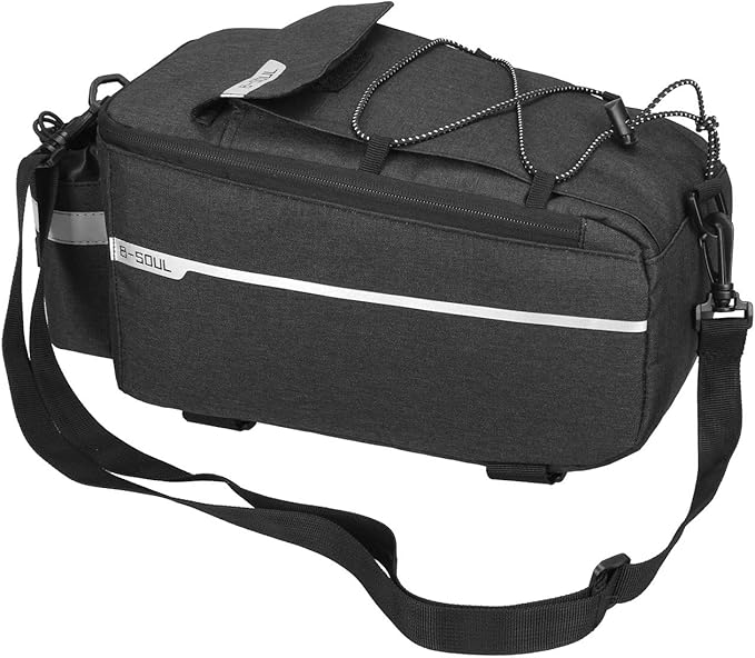 Bike Bag Back Rack Bag Waterproof Bicycle Panniers Carrier Cooler Big Capacity With Bottle Bag For Rear Rack