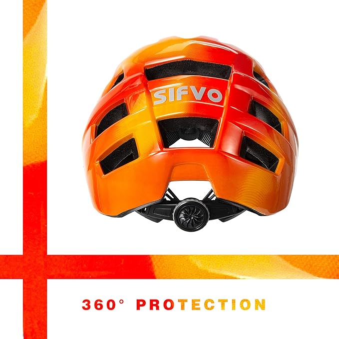 Kids Bike Helmet for Boys and Girls Ages 8-14 Adjustable Youth Helmet with Detachable Visor Lightweight, Safe & Stylish Cycling Bicycle Helmets for Kids 54-57cm