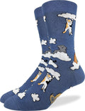 Good Luck Sock Novelty Crew Socks for Adults - For Men, Women and Teens