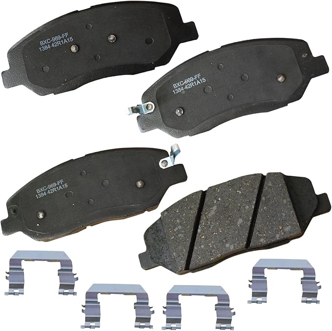 Bendix Premium SBC1384 Ceramic Front Brake Pads for Hyundai Genesis 2011-2009