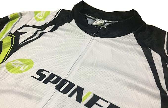 sponeed Men's Bicycle Shirts Long Sleeve Biker Jerseys Full Zipper Winter Cycling Gear Breathable