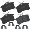 Bendix Premium SBC340K2 Ceramic Rear Brake Pads for Audi A4 2006-2004, A4 Quattro 2006-2003, A6 2004-2002, A6 Quattro 2004-2002, S6 2003-2002, TT 2006-2005, TT Quattro 2006-2005